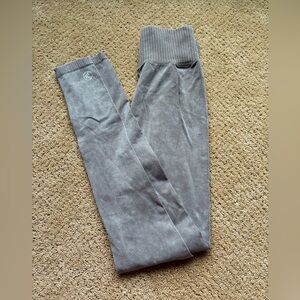 SAVVI Charcoal brown leggings